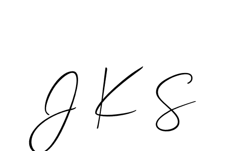 Use a signature maker to create a handwritten signature online. With this signature software, you can design (Allison_Script) your own signature for name J K S. J K S signature style 2 images and pictures png