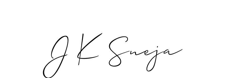 You can use this online signature creator to create a handwritten signature for the name J K Sneja. This is the best online autograph maker. J K Sneja signature style 2 images and pictures png