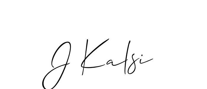 Similarly Allison_Script is the best handwritten signature design. Signature creator online .You can use it as an online autograph creator for name J Kalsi. J Kalsi signature style 2 images and pictures png