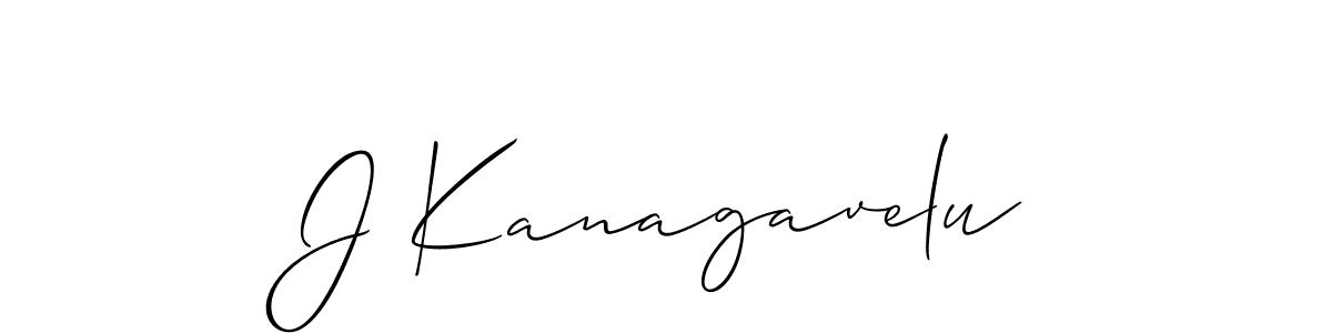 Best and Professional Signature Style for J Kanagavelu. Allison_Script Best Signature Style Collection. J Kanagavelu signature style 2 images and pictures png