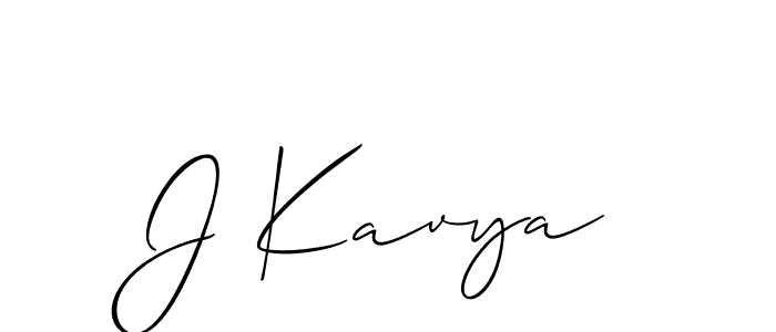 Here are the top 10 professional signature styles for the name J Kavya. These are the best autograph styles you can use for your name. J Kavya signature style 2 images and pictures png