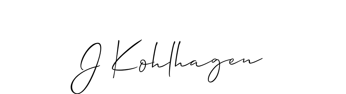Similarly Allison_Script is the best handwritten signature design. Signature creator online .You can use it as an online autograph creator for name J Kohlhagen. J Kohlhagen signature style 2 images and pictures png