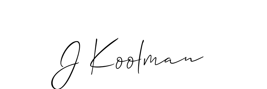Here are the top 10 professional signature styles for the name J Koolman. These are the best autograph styles you can use for your name. J Koolman signature style 2 images and pictures png