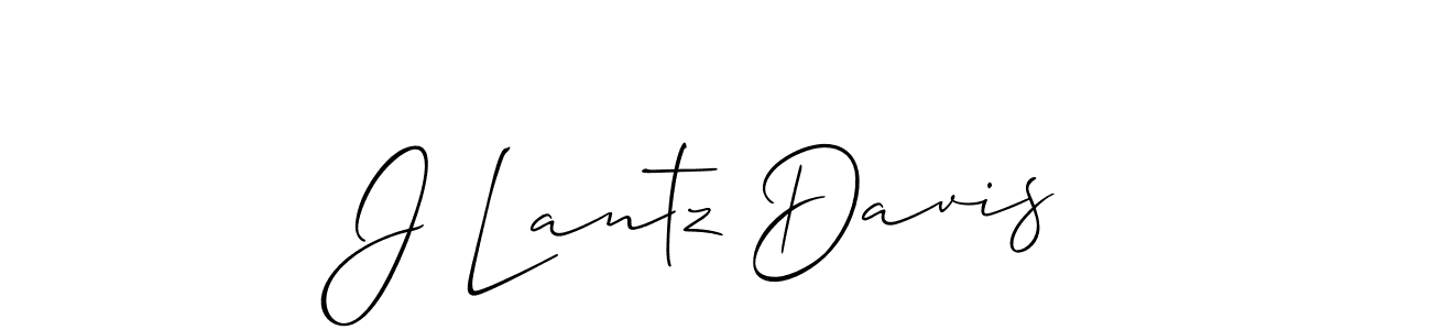Once you've used our free online signature maker to create your best signature Allison_Script style, it's time to enjoy all of the benefits that J Lantz Davis name signing documents. J Lantz Davis signature style 2 images and pictures png