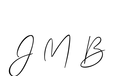 You can use this online signature creator to create a handwritten signature for the name J M B. This is the best online autograph maker. J M B signature style 2 images and pictures png