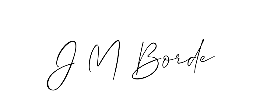 Similarly Allison_Script is the best handwritten signature design. Signature creator online .You can use it as an online autograph creator for name J M Borde. J M Borde signature style 2 images and pictures png