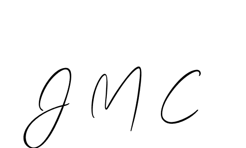 Here are the top 10 professional signature styles for the name J M C. These are the best autograph styles you can use for your name. J M C signature style 2 images and pictures png