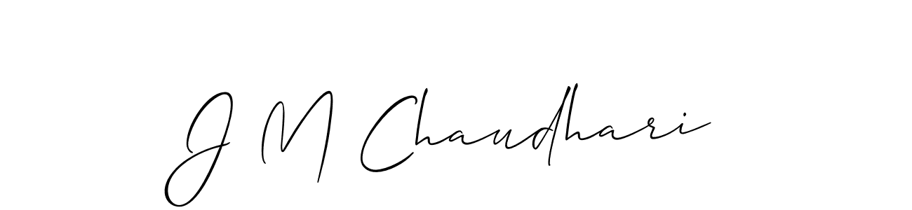 Here are the top 10 professional signature styles for the name J M Chaudhari. These are the best autograph styles you can use for your name. J M Chaudhari signature style 2 images and pictures png