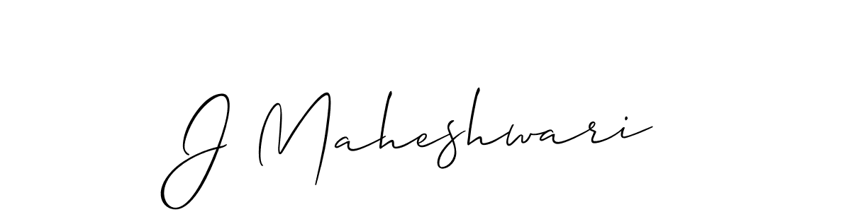 Best and Professional Signature Style for J Maheshwari. Allison_Script Best Signature Style Collection. J Maheshwari signature style 2 images and pictures png