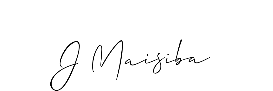 Make a short J Maisiba signature style. Manage your documents anywhere anytime using Allison_Script. Create and add eSignatures, submit forms, share and send files easily. J Maisiba signature style 2 images and pictures png