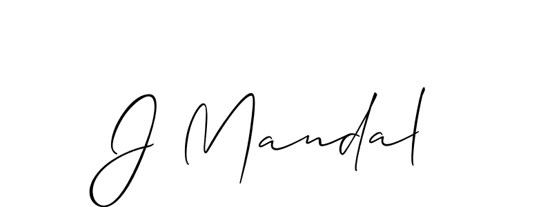 Also You can easily find your signature by using the search form. We will create J Mandal name handwritten signature images for you free of cost using Allison_Script sign style. J Mandal signature style 2 images and pictures png