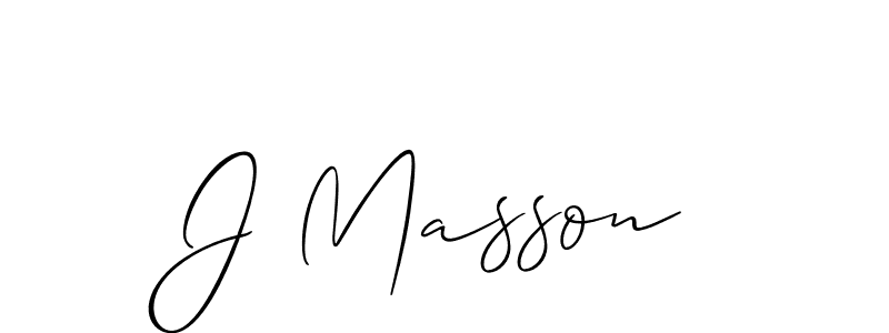 Also You can easily find your signature by using the search form. We will create J Masson name handwritten signature images for you free of cost using Allison_Script sign style. J Masson signature style 2 images and pictures png