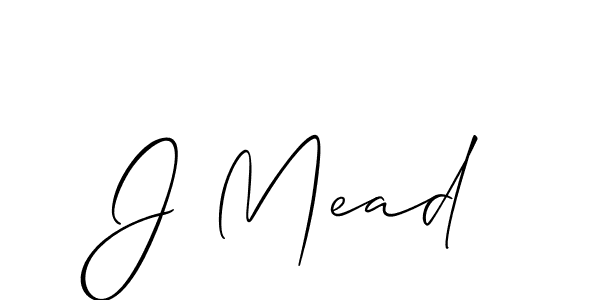 Once you've used our free online signature maker to create your best signature Allison_Script style, it's time to enjoy all of the benefits that J Mead name signing documents. J Mead signature style 2 images and pictures png