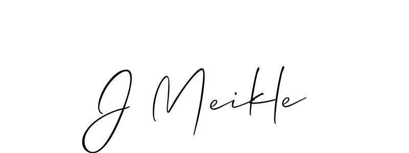 Here are the top 10 professional signature styles for the name J Meikle. These are the best autograph styles you can use for your name. J Meikle signature style 2 images and pictures png