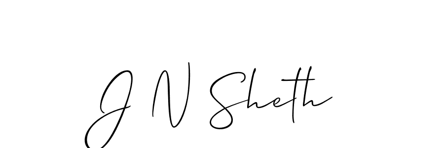 Here are the top 10 professional signature styles for the name J N Sheth. These are the best autograph styles you can use for your name. J N Sheth signature style 2 images and pictures png