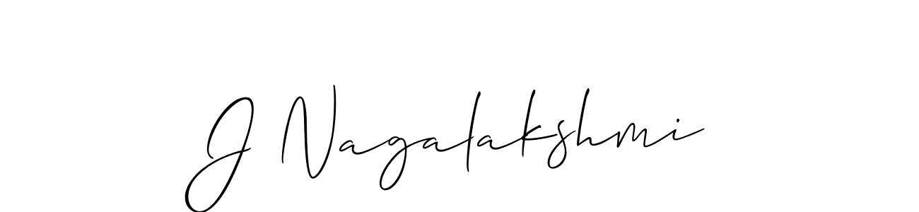 Make a short J Nagalakshmi signature style. Manage your documents anywhere anytime using Allison_Script. Create and add eSignatures, submit forms, share and send files easily. J Nagalakshmi signature style 2 images and pictures png