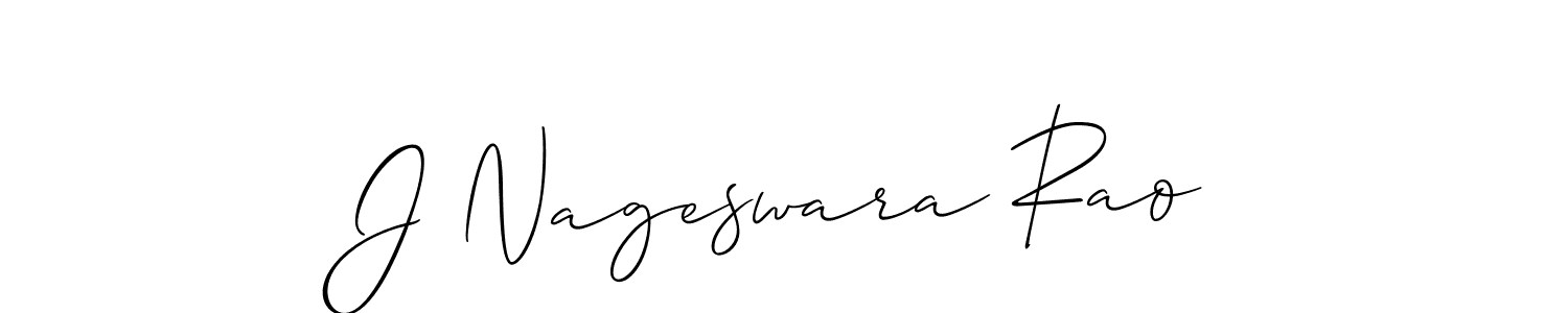 J Nageswara Rao stylish signature style. Best Handwritten Sign (Allison_Script) for my name. Handwritten Signature Collection Ideas for my name J Nageswara Rao. J Nageswara Rao signature style 2 images and pictures png