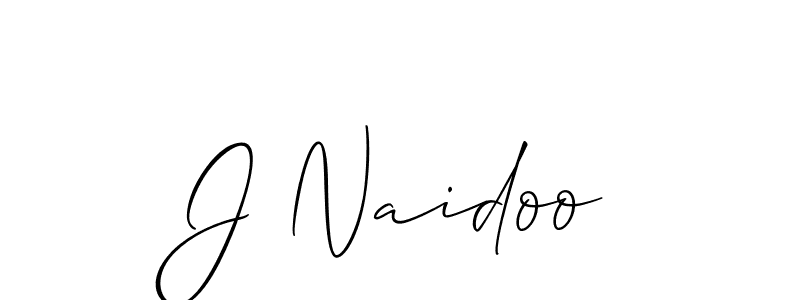 You should practise on your own different ways (Allison_Script) to write your name (J Naidoo) in signature. don't let someone else do it for you. J Naidoo signature style 2 images and pictures png