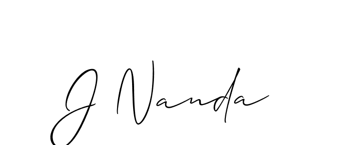 Check out images of Autograph of J Nanda name. Actor J Nanda Signature Style. Allison_Script is a professional sign style online. J Nanda signature style 2 images and pictures png