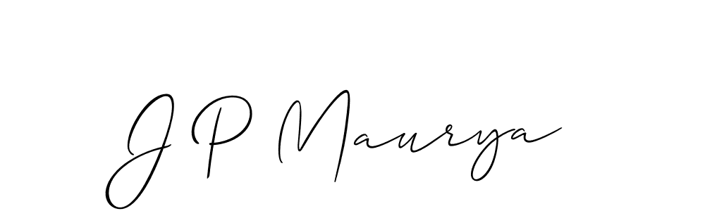 It looks lik you need a new signature style for name J P Maurya. Design unique handwritten (Allison_Script) signature with our free signature maker in just a few clicks. J P Maurya signature style 2 images and pictures png
