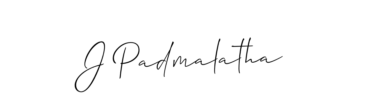 You can use this online signature creator to create a handwritten signature for the name J Padmalatha. This is the best online autograph maker. J Padmalatha signature style 2 images and pictures png