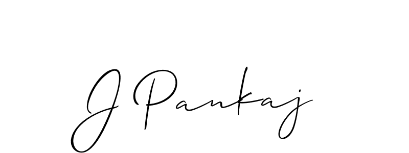 Once you've used our free online signature maker to create your best signature Allison_Script style, it's time to enjoy all of the benefits that J Pankaj name signing documents. J Pankaj signature style 2 images and pictures png