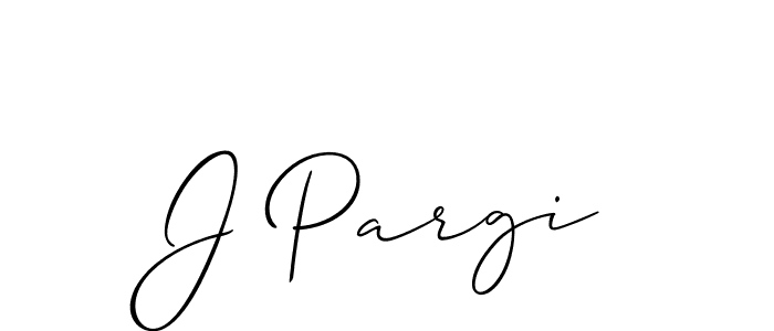 Allison_Script is a professional signature style that is perfect for those who want to add a touch of class to their signature. It is also a great choice for those who want to make their signature more unique. Get J Pargi name to fancy signature for free. J Pargi signature style 2 images and pictures png