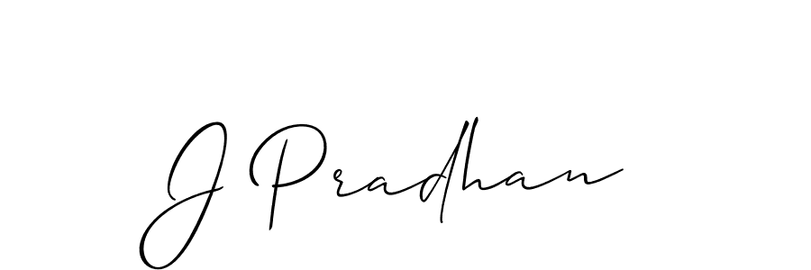 Also You can easily find your signature by using the search form. We will create J Pradhan name handwritten signature images for you free of cost using Allison_Script sign style. J Pradhan signature style 2 images and pictures png