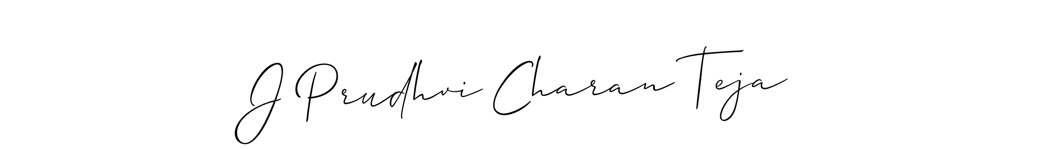 Once you've used our free online signature maker to create your best signature Allison_Script style, it's time to enjoy all of the benefits that J Prudhvi Charan Teja name signing documents. J Prudhvi Charan Teja signature style 2 images and pictures png