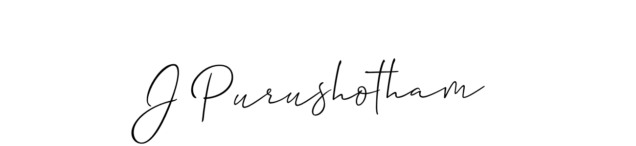 How to Draw J Purushotham signature style? Allison_Script is a latest design signature styles for name J Purushotham. J Purushotham signature style 2 images and pictures png