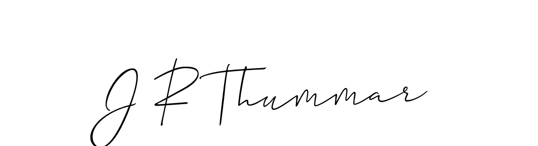 It looks lik you need a new signature style for name J R Thummar. Design unique handwritten (Allison_Script) signature with our free signature maker in just a few clicks. J R Thummar signature style 2 images and pictures png