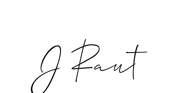 Similarly Allison_Script is the best handwritten signature design. Signature creator online .You can use it as an online autograph creator for name J Raut. J Raut signature style 2 images and pictures png