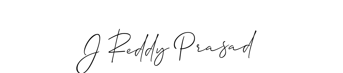 Also You can easily find your signature by using the search form. We will create J Reddy Prasad name handwritten signature images for you free of cost using Allison_Script sign style. J Reddy Prasad signature style 2 images and pictures png