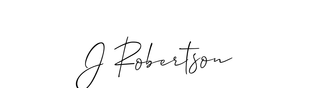 J Robertson stylish signature style. Best Handwritten Sign (Allison_Script) for my name. Handwritten Signature Collection Ideas for my name J Robertson. J Robertson signature style 2 images and pictures png