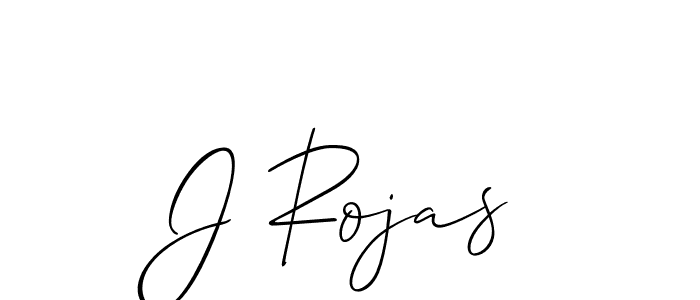 It looks lik you need a new signature style for name J Rojas. Design unique handwritten (Allison_Script) signature with our free signature maker in just a few clicks. J Rojas signature style 2 images and pictures png