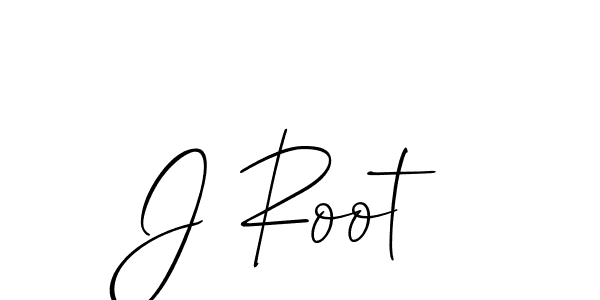 You should practise on your own different ways (Allison_Script) to write your name (J Root) in signature. don't let someone else do it for you. J Root signature style 2 images and pictures png