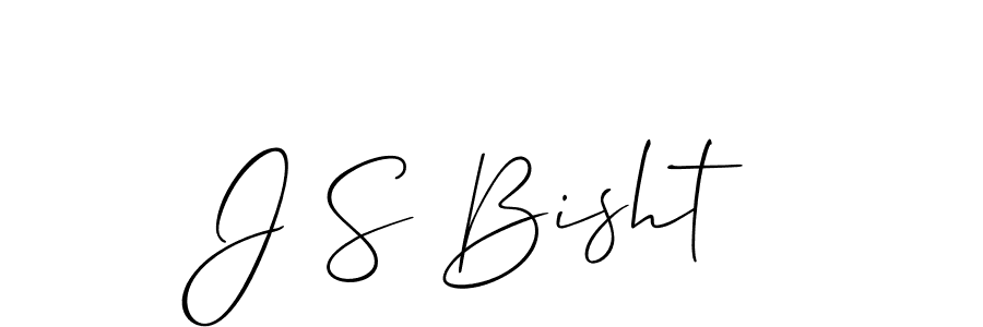 Best and Professional Signature Style for J S Bisht. Allison_Script Best Signature Style Collection. J S Bisht signature style 2 images and pictures png