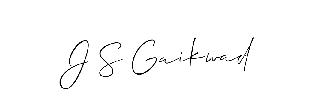 You can use this online signature creator to create a handwritten signature for the name J S Gaikwad. This is the best online autograph maker. J S Gaikwad signature style 2 images and pictures png