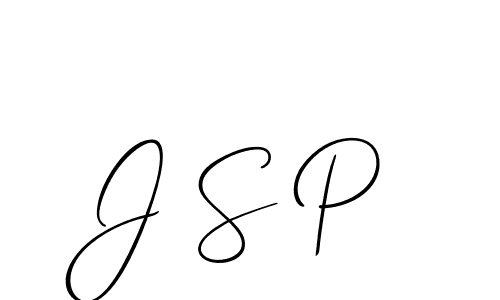 Also we have J S P name is the best signature style. Create professional handwritten signature collection using Allison_Script autograph style. J S P signature style 2 images and pictures png