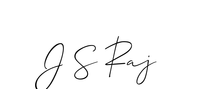 if you are searching for the best signature style for your name J S Raj. so please give up your signature search. here we have designed multiple signature styles  using Allison_Script. J S Raj signature style 2 images and pictures png