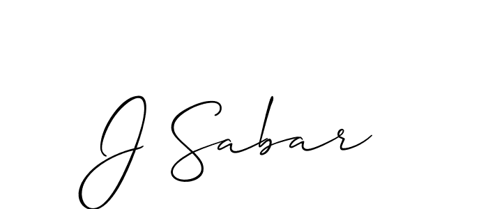 This is the best signature style for the J Sabar name. Also you like these signature font (Allison_Script). Mix name signature. J Sabar signature style 2 images and pictures png