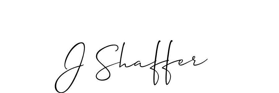 Best and Professional Signature Style for J Shaffer. Allison_Script Best Signature Style Collection. J Shaffer signature style 2 images and pictures png