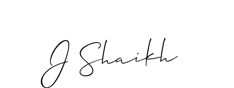 Similarly Allison_Script is the best handwritten signature design. Signature creator online .You can use it as an online autograph creator for name J Shaikh. J Shaikh signature style 2 images and pictures png