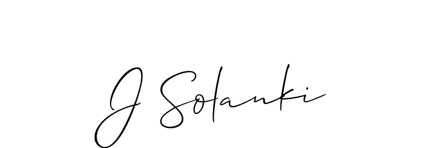 Here are the top 10 professional signature styles for the name J Solanki. These are the best autograph styles you can use for your name. J Solanki signature style 2 images and pictures png