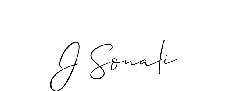 This is the best signature style for the J Sonali name. Also you like these signature font (Allison_Script). Mix name signature. J Sonali signature style 2 images and pictures png