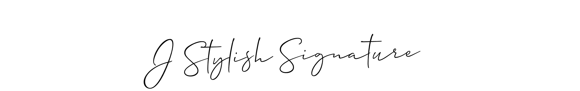 Similarly Allison_Script is the best handwritten signature design. Signature creator online .You can use it as an online autograph creator for name J Stylish Signature. J Stylish Signature signature style 2 images and pictures png