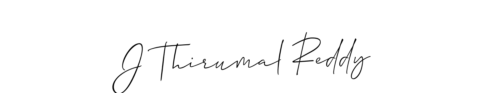 Best and Professional Signature Style for J Thirumal Reddy. Allison_Script Best Signature Style Collection. J Thirumal Reddy signature style 2 images and pictures png