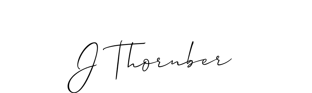 Best and Professional Signature Style for J Thornber. Allison_Script Best Signature Style Collection. J Thornber signature style 2 images and pictures png