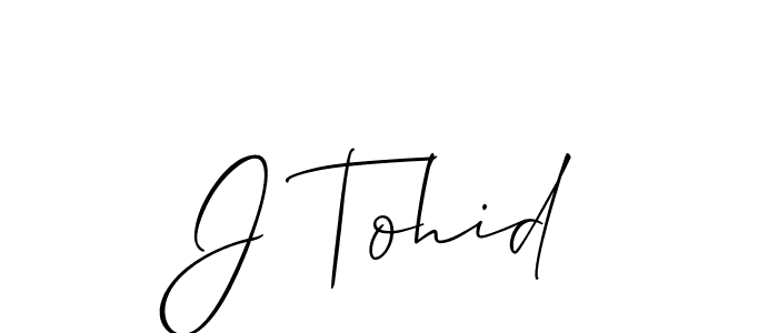 Once you've used our free online signature maker to create your best signature Allison_Script style, it's time to enjoy all of the benefits that J Tohid name signing documents. J Tohid signature style 2 images and pictures png
