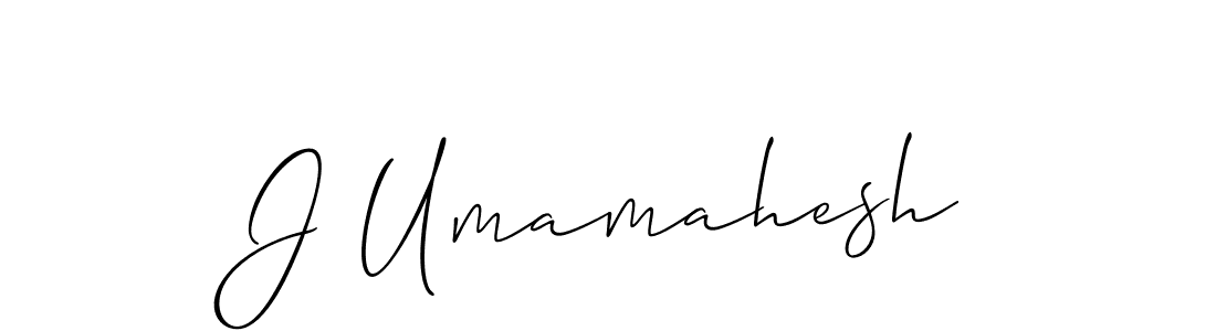 It looks lik you need a new signature style for name J Umamahesh. Design unique handwritten (Allison_Script) signature with our free signature maker in just a few clicks. J Umamahesh signature style 2 images and pictures png